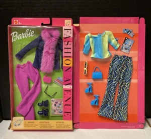 Vintage NEW 2002 Mattel Barbie Fashion Avenue Outfits Lot of (2) - Picture 1 of 11