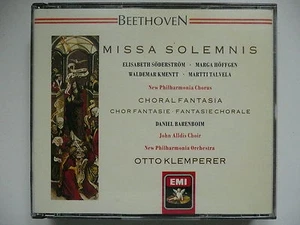 Klemperer conducts Beethoven Missa Solemnis NPO EMI 769 538 CD - Picture 1 of 2