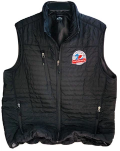 Pepsi Cola Bottling Ventures Vest Mens Lg Black 20th Anniversary Ecomade Preown - Picture 1 of 12