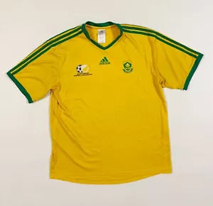 SOUTH AFRICA NATIONAL TEAM 2008/2010 HOME FOOTBALL SHIRT JERSEY ADIDAS SIZE L - Picture 1 of 7