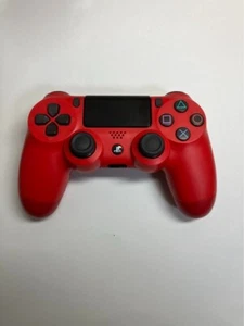 Sony PlayStation 4 DualShock 4 Wireless Controller Magma Red CUH-ZCT2U PS4 - Picture 1 of 5
