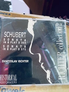 Schubert Richter Collection Volume 2–sonata D 960-sonata D 575–mint Cd - Picture 1 of 2