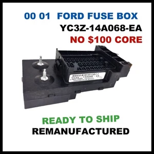 ✔ REBUILT ✔ YC3Z-14A068-EA  2000 FORD F350 Interior Cabin Fuse Box - Picture 1 of 3