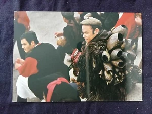 Cartolina Costumi Sardi Mamoiada I Mamutones Nuoro Animata VB280 - Foto 1 di 1