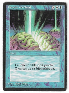 ►Magic-Style◄ MTG - Braingeyser - French Revised FBB - Played - Picture 1 of 2