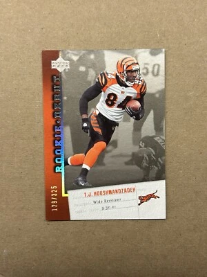T.J. Houshmandzadeh 2006 Upper Deck Rookie Debut 21  SN325  Holofoil - Image 1 of 2
