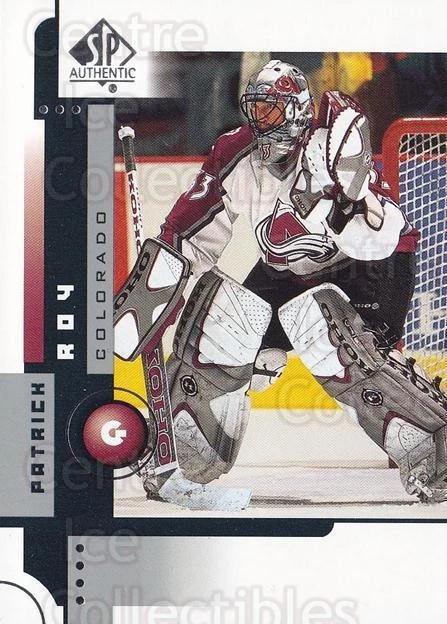 2001-02 SP Authentic #18 Patrick Roy - Image 1 of 1
