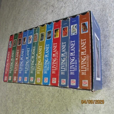 TIME LIFE The Living Planet Collector's Edition 12 VHS Tape Set - Image 1 of 2