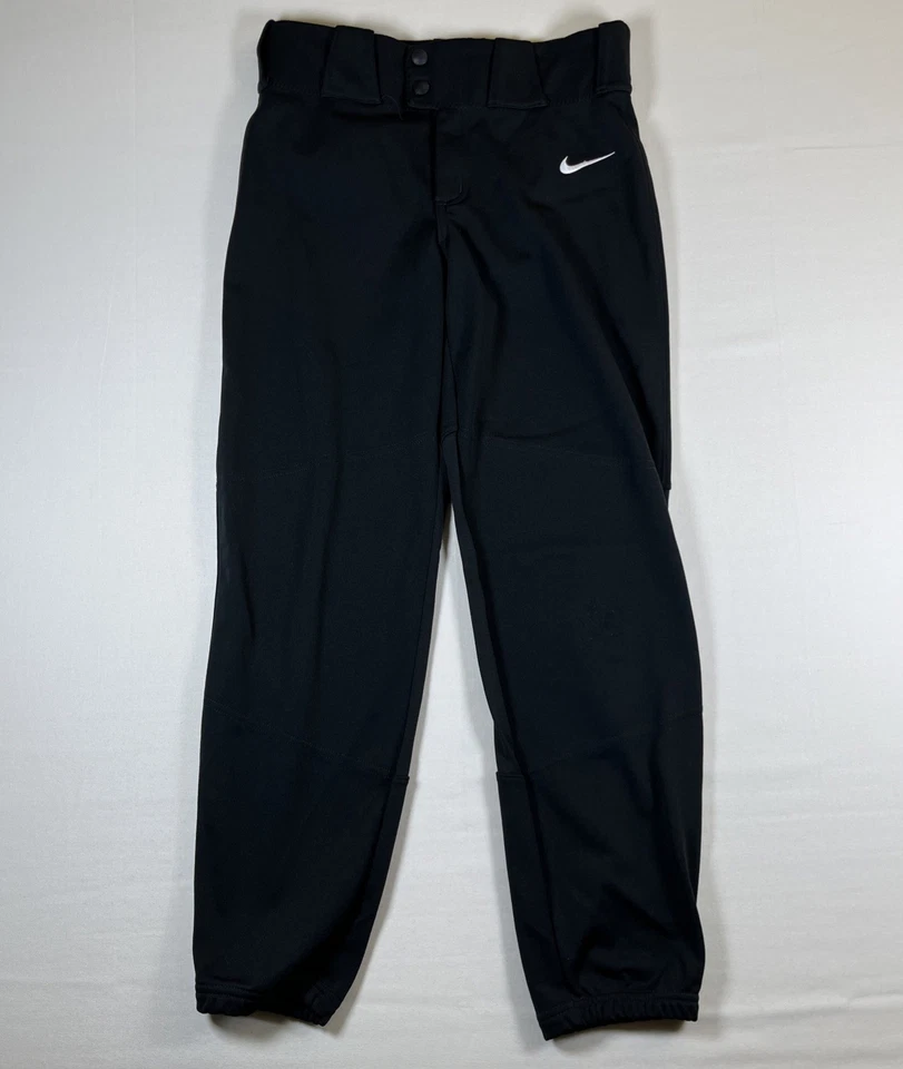 Nike Black Engineered Championship Athletics Baseball Pants Youth - Size L - Image 1 of 4