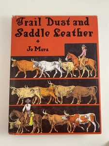 Trail Dust und Sattelleder 2. Auflage (Jo Mora, 1994) sehr guter Zustand - Bild 1 von 2