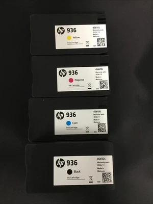HP 936 Standard Capacity Ink Cartridges 4 Pack B/C/M/Y (6C3Z5LN) EXPIRES 11-2026 - Image 1 of 4
