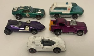 Vintage 1960's Hot Wheels Redlines Lot Chevy Heavyweights Short Order Twinmill - Picture 1 of 13
