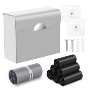 Sanitary Napkin Receptacle with Hygiene Disposal Bags and Trash Bag, 9.4x7.8x... - Bild 1 von 8