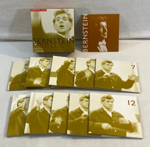 Bernstein Mahler The Complete Symphonies Carnegie Hall 12 CD Box Set LN (9.23.2) - Imagen 1 de 13