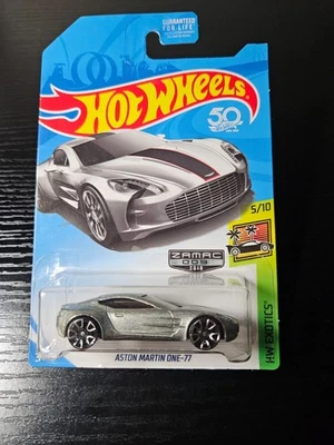 2018 Hot Wheels Aston Martin One-77 ZAMAC - Image 1 of 4