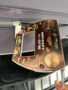 Odyssey Ai-ONE Giraffe Beam Jailbird Cruiser Putter Mid Length w/ Headcover - Picture 1 of 5