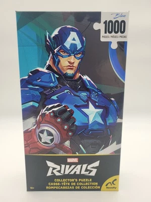 Marvel Rivals Capitán América 1000 Piezas Puzzle Nuevo Sellado Bolsa Coleccionistas Foto 1 de 4