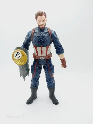"Figura de vinilo Capitán América 6"" Stone Infinity Wars Marvel Avengers Hasbro 2017" Foto 1 de 3