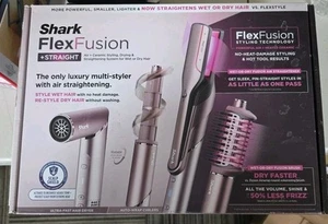 Plancha de pelo Shark FlexFusion y potente secador de pelo con difusor HD642S - Imagen 1 de 2