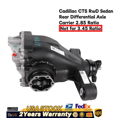 Rear Carrier Differential for Cadillac CTS RWD 2015-19 2.85 Ratio 8-Speed Trans Foto 1 de 4