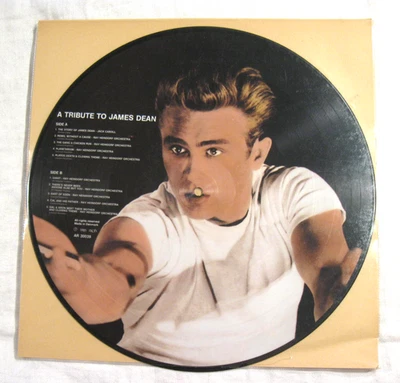 Vinyl LP - James DEAN  Tribute  to Picture Disc  Soundtrack - Bild 1 von 4