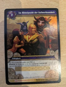 World of Warcraft TCG Loot - unbenutzt - Im Mittelpunkt der Aufmerksamkeit - - Bild 1 von 1