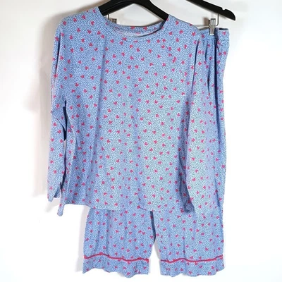 Pijama J. Jill More Love Collection grande ultramacio manga raglan corações - Imagem 1 de 4