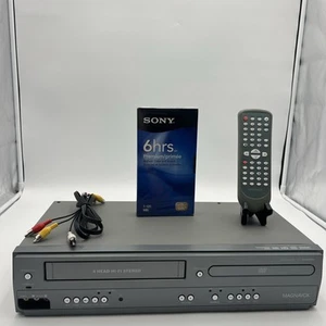 ⭐️Magnavox DV225MG9 DVD /VCR Combo Player Recorder 4 Head Tested/SERVICED #2⭐️ - Picture 1 of 17