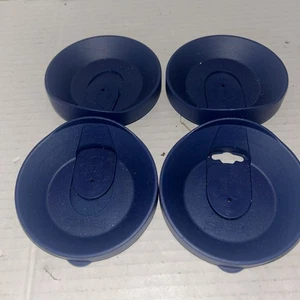 Lotto di 4 coperchi di ricambio per bicchieri a T 16 oz blu - Foto 1 di 1