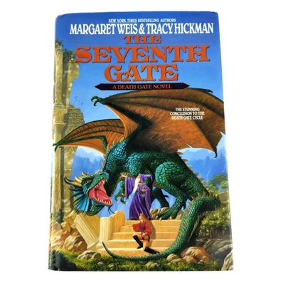 The Seventh Gate - Margaret Weis & Tracy Hickman (Death Gate Cycle #7) 1st Ed HC - image 1 of 4