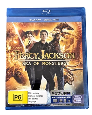 Percy Jackson - Sea of Monsters - Blu-ray - New Sealed - Region B Fast Ship - Image 1 of 4
