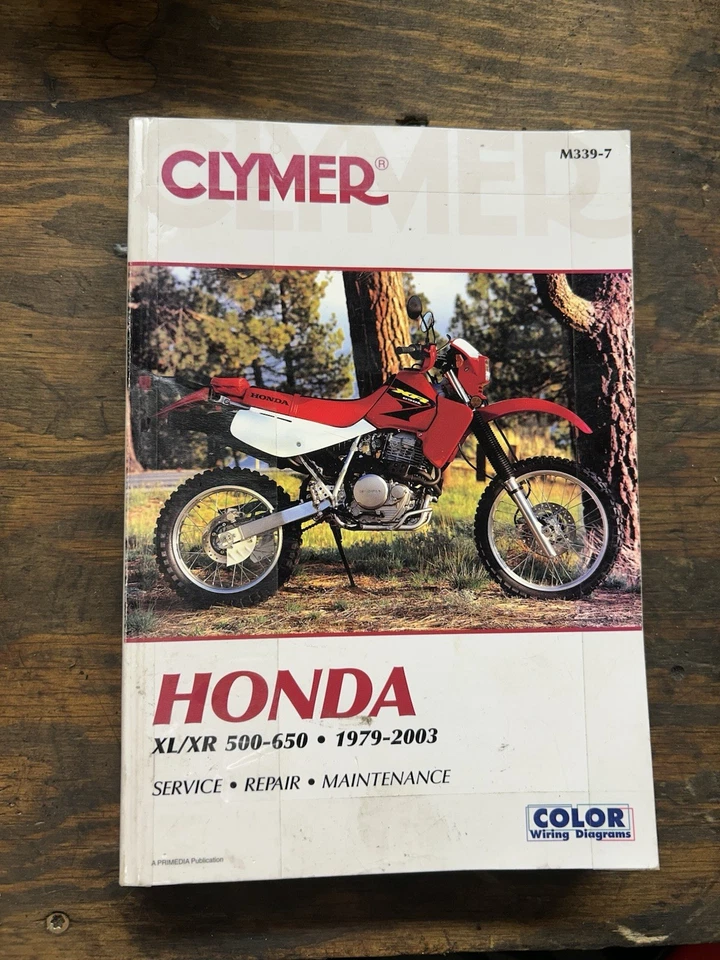 Clymer Honda XL/XR 500-650 1979-2003 Foto 1 de 1