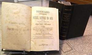 DIZIONARIO UNIVERSALE DI SCIENZE, LETTERE ED ARTI _ M. LESSONA e A-VALLE _ 1874 - Bild 1 von 1
