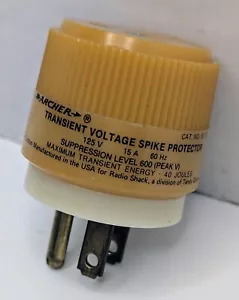 Archer Radio Shack 15A 125V Transient Voltage Spike Protector 61-2791A - Picture 1 of 2