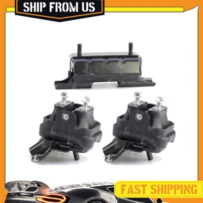 Kit de montaje de transmisión automática de motor de anclaje de 3 piezas para Cadillac Escalade GMC Sierra 1500 Foto 1 de 4