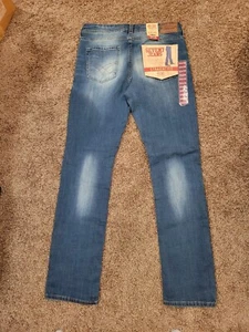 NUEVO CON ETIQUETAS VAQUEROS SEVEN7 4 VÍAS ELÁSTICOS CORTE RECTO 34x34 para hombre nuevos - Imagen 1 de 2