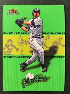 ICHIRO 2002 Fleer Tradition Update Grass Roots Insert #10 Seattle Mariners - Picture 1 of 2