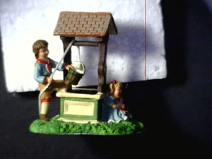 Department 56 Seasons Bay I'M WISHING WELL # 53309 w/ CHILDREN NEW $6.95 - Picture 1 of 4