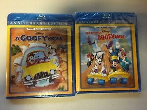 Disney's A Goofy Movie and An Extremely Goofy Movie (Blu-ray, DMC) New Sealed