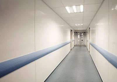 Hygienic Wall Cladding Solid White PVC Sheet 8'x4' 2mm thick Class 1 Fire Rated - Image 1 of 4