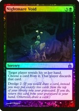 Nightmare Void FOIL Ravnica: City of Guilds HEAVILY PLD Uncommon CARD ABUGames