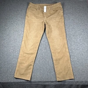 NWT American Eagle Corduroy Pants Mens 38X32 Light Brown Beige - Picture 1 of 12
