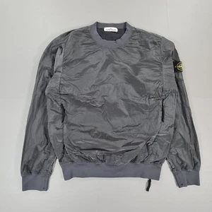 Stone Island Mens Sweatshirt Grey Medium 2017 Nylon Metal Crewneck Sweater - Picture 1 of 10