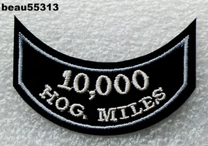 ⭐PARCHE CHAQUETA CHALECO HARLEY DAVIDSON GRUPO DE PROPIETARIOS CERDO 10.000 MILLAS - Imagen 1 de 1