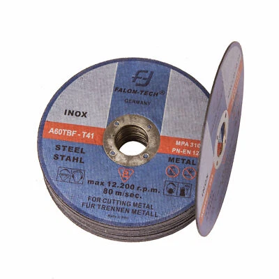 FALON TECH 25x Flexscheiben Metalltrennscheiben Stahl Edelstahl 125x2mm(25-TAR-MET-125x2,0)