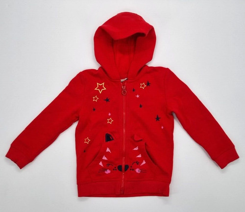 SACAI Felpa con cappuccio George Zip Sweater Hoodie per bambina taglia 104 (3 4 anni)