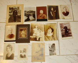 LOTTO FOTO VINTAGE BIANCO E NERO FOTO Donna + VECCHIE - Foto 1 di 12