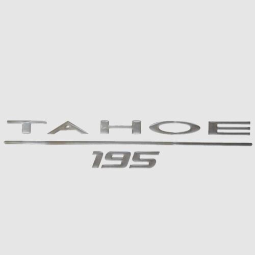 Tahoe Båt Raised Klistremerker 302676 | 195 Gunmetal 14 x 2 3/4 Inch