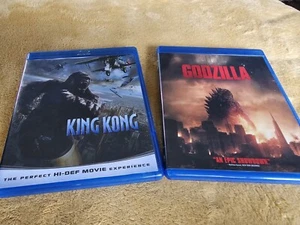 Godzilla King Kong Blu-Ray Lot (2) - Picture 1 of 10