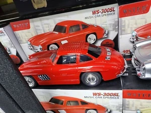 Bluetooth Speaker Car WS-300SL MUSIC CAR Speaker USB RECHARGEABLE FM Radio tf - Picture 1 of 6